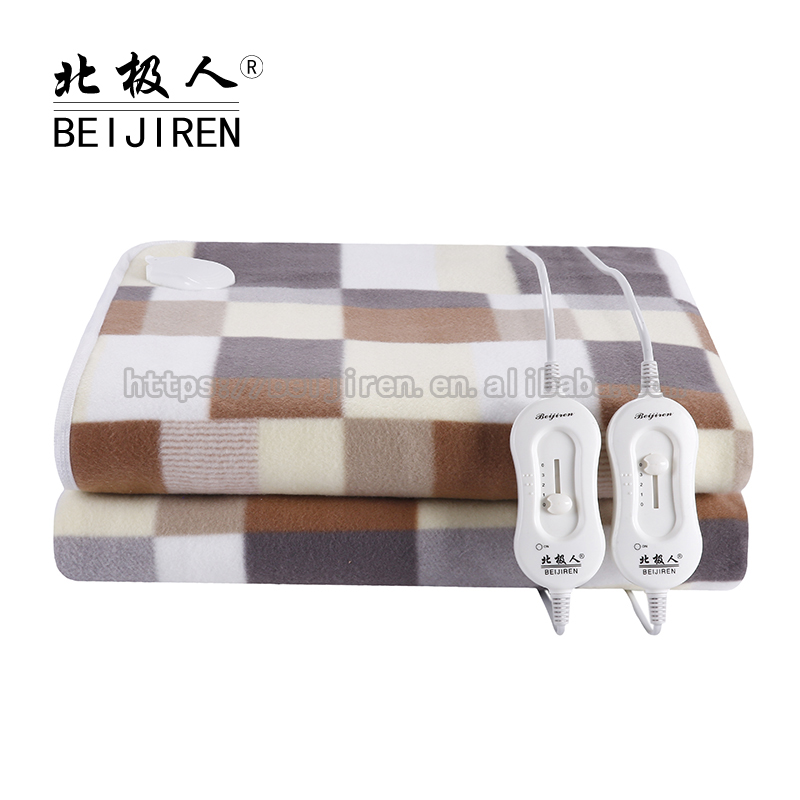 Double polar fleece electric blanket