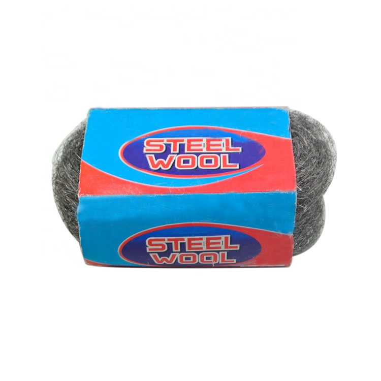 Steel wool sponge pad without soap