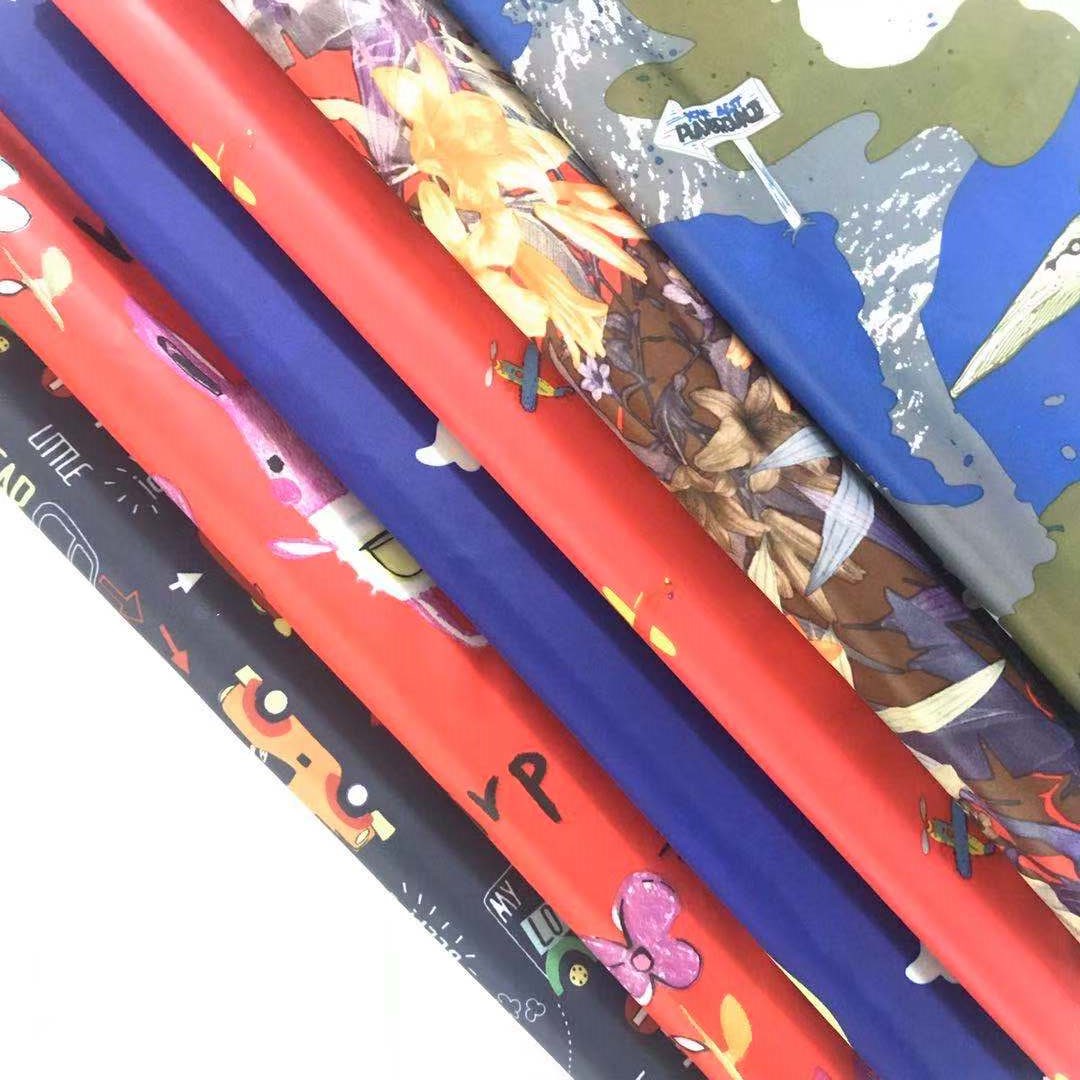 290T Fabric Print Taffeta Fabric and Cire NS Pimo 100% polyester Fabric Garment Textiles