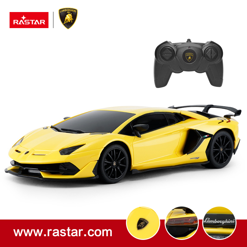 RASTAR R/C 1:24 Aventador SVJ License Remote Control RC Car