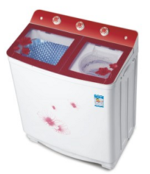 Stainless steel inner barrel double layer double barrel washing machine