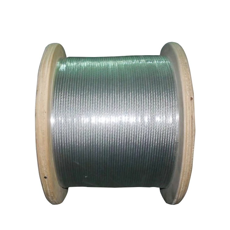 Galvanized steel wire rope 1X7 1X19 7X7 7X19