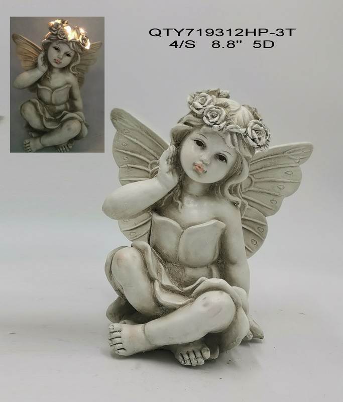 Garden fairy with LED