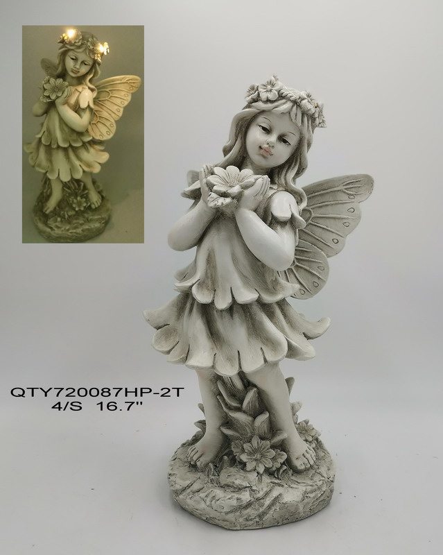 Garden fairy with LED