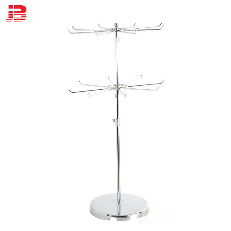 2 tiers display rack