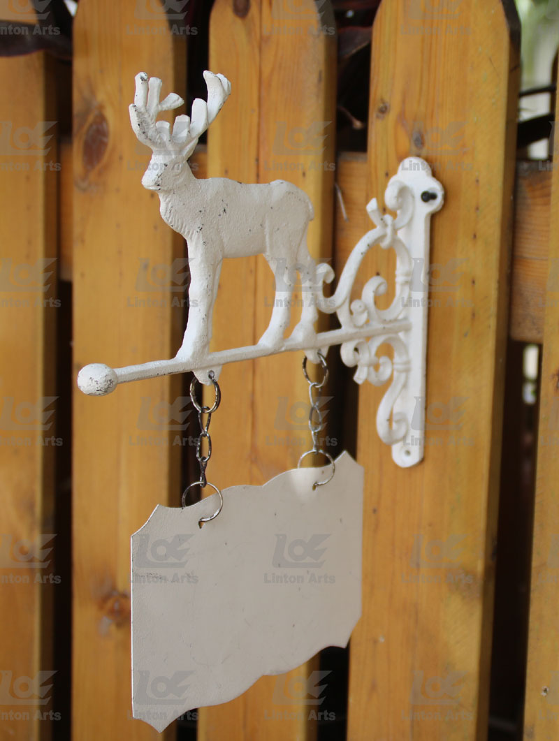 cast iron message board