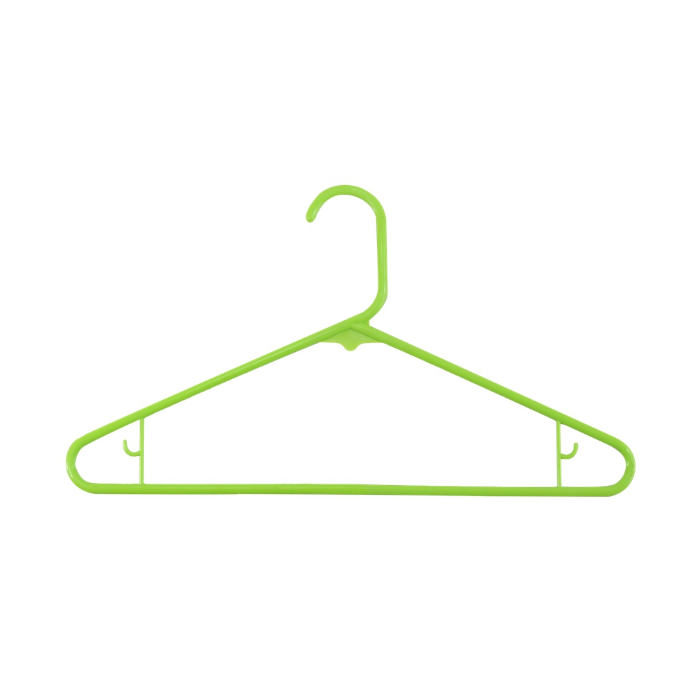 USA Market Popular Plastic Tubular Laundry Clothing Hanger with Loop Hook
