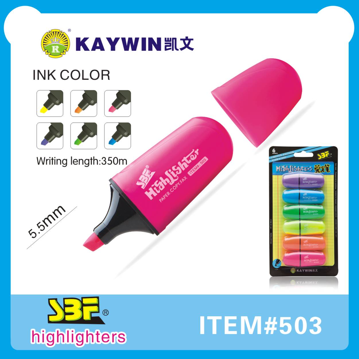 000 Mini highlighter marker