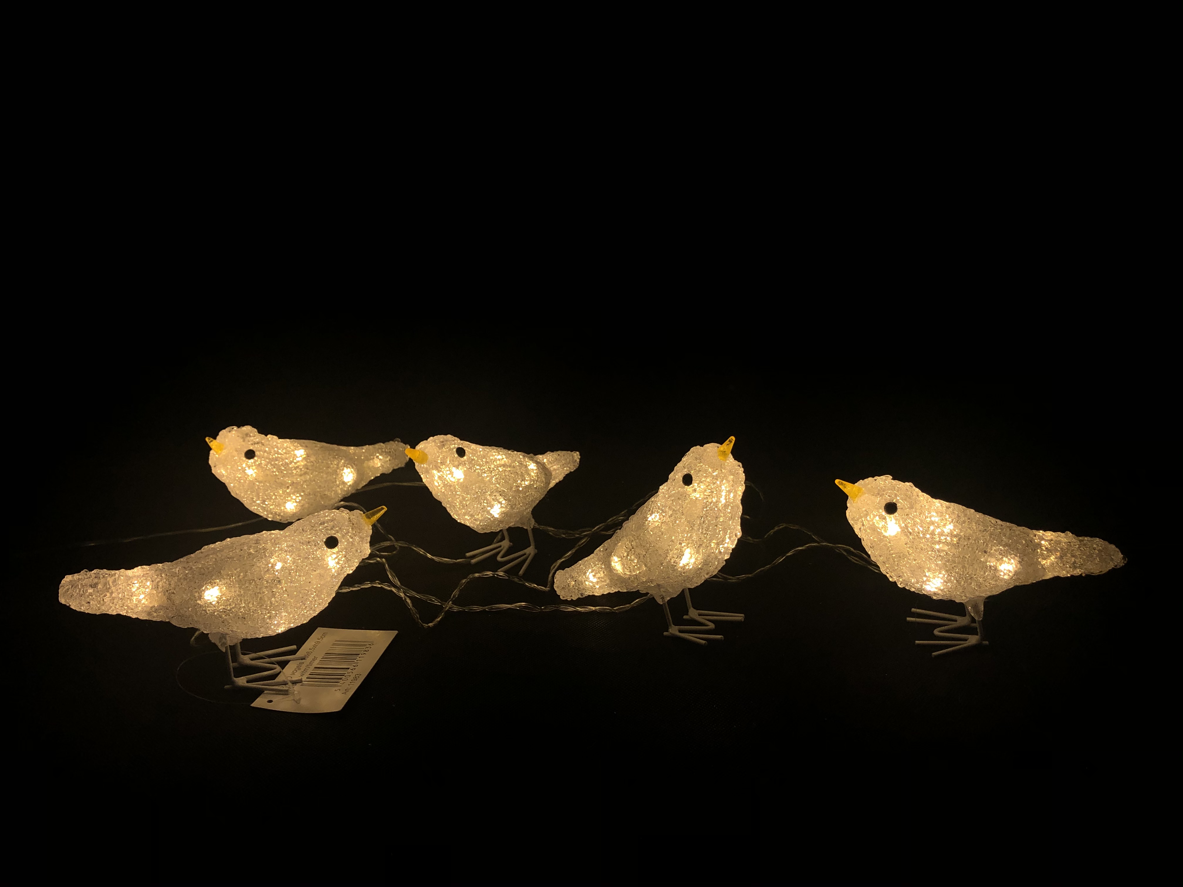 10L Acrylic birds garden light chain