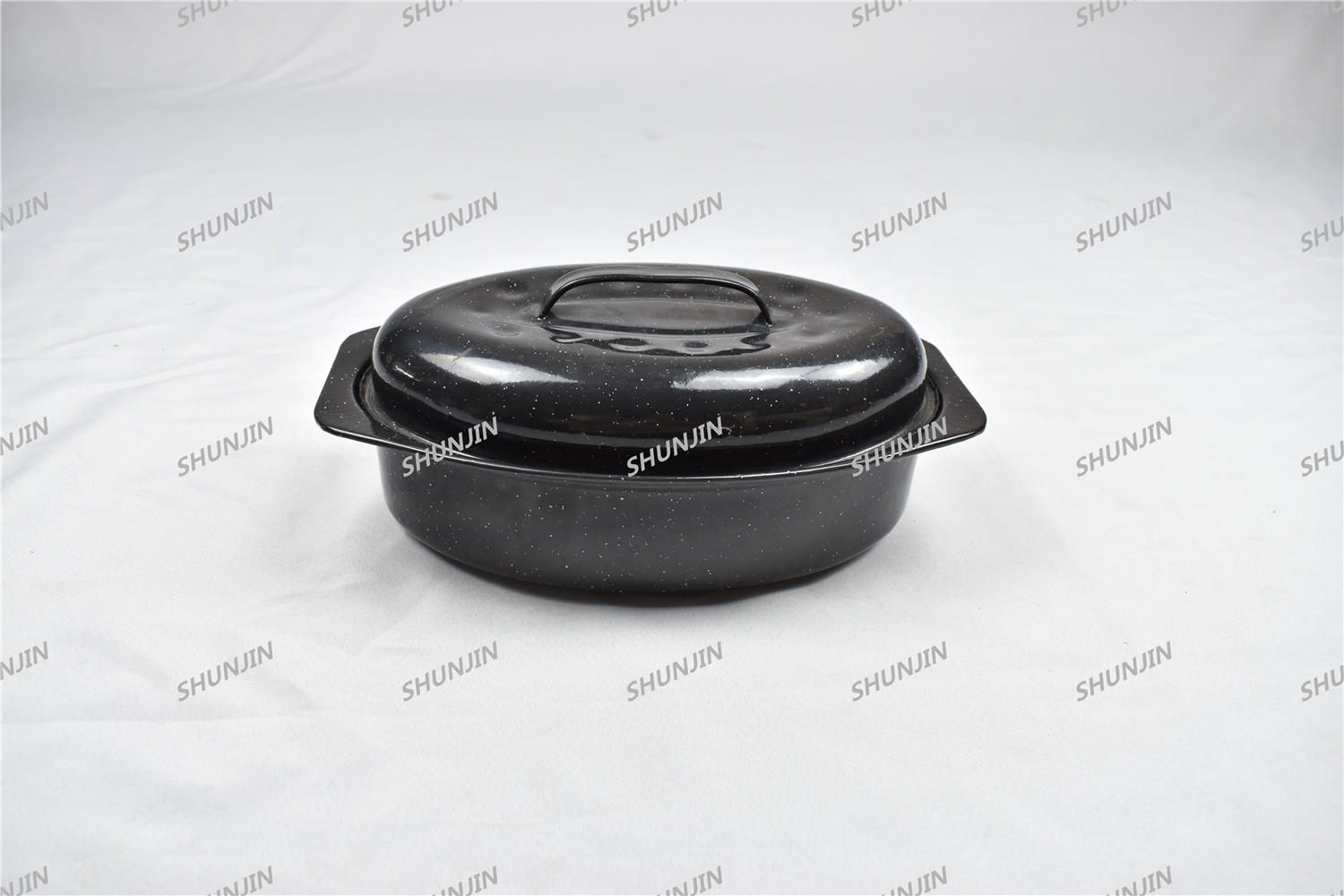 enamel turkey pot