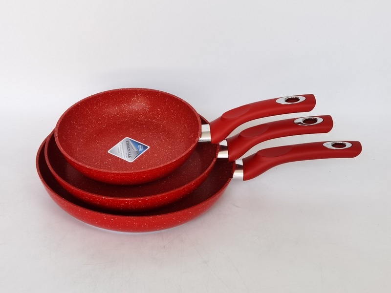Forged frypan 3PCS SET