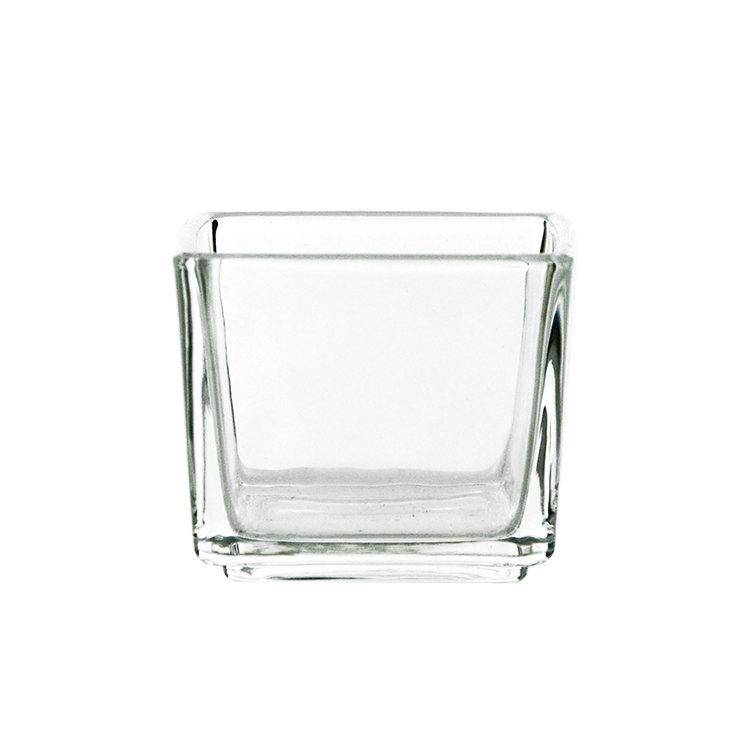 Glass square dish