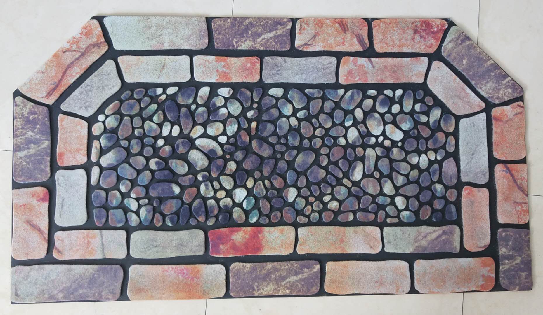 Flocking door mat - 2202