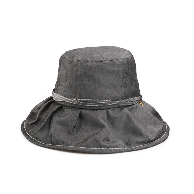 Denim Color Fungus Sun Protection Bucket Hat