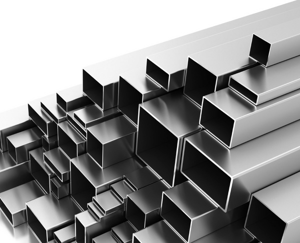 Aluminium square (rectangular) tube / aluminio tubo