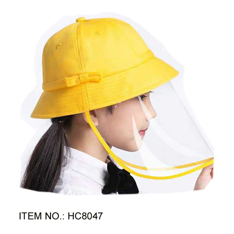 hat with TPU protective shield