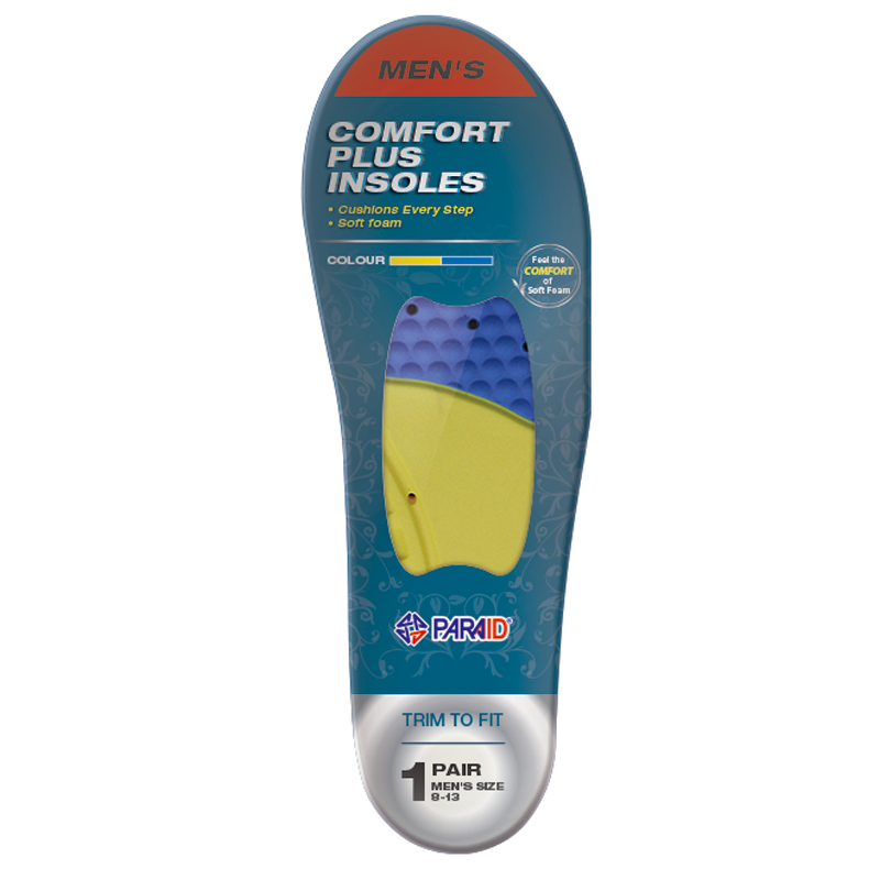 Comfort Plus Insoles,1 Pair