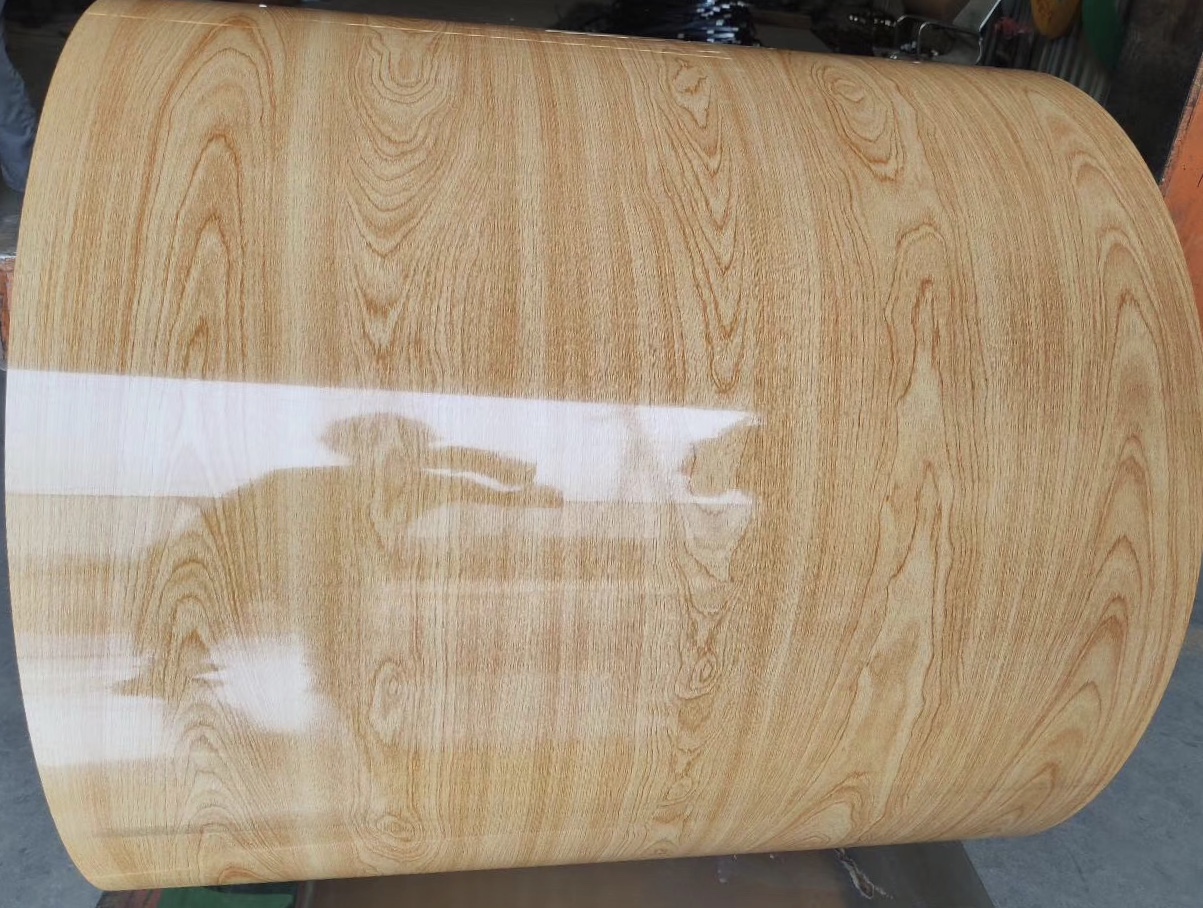 Wood Grain Color Steel Plate
