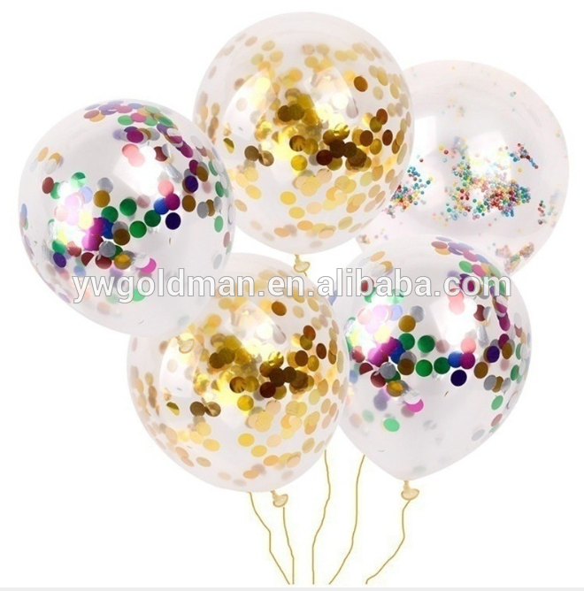 Mutil Color Party Decoration Paper Confetti Balloon