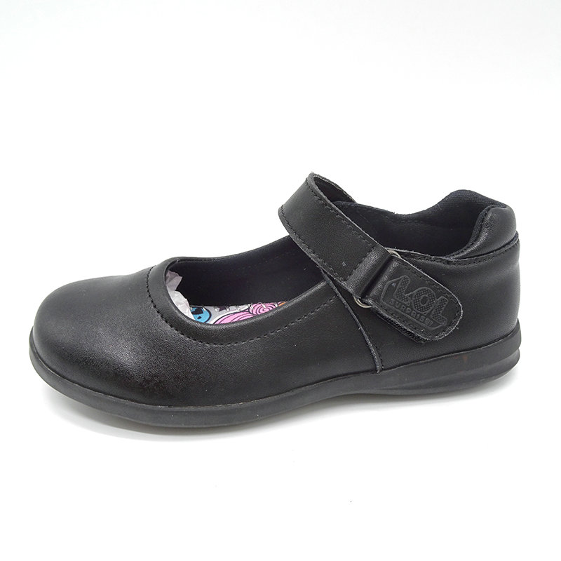 kid fashion leather shoe