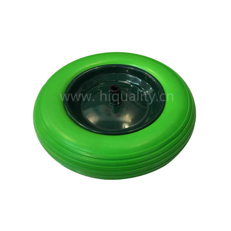 3.50-8 Pu Wheel / 3.50-8pu Wheel / 14'' Flat Free Wheel / Puncture Proof Wheel 350-8