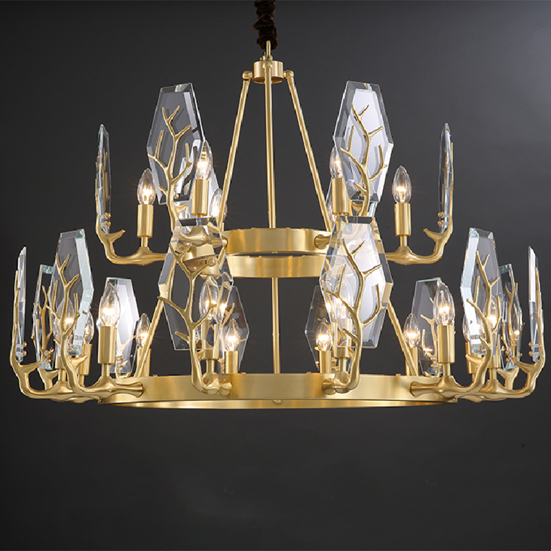 Led chandelier light