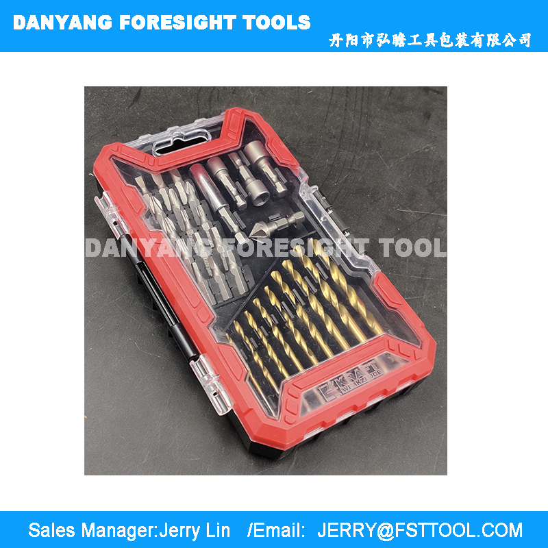 35pcs HSS twist drill and bits set