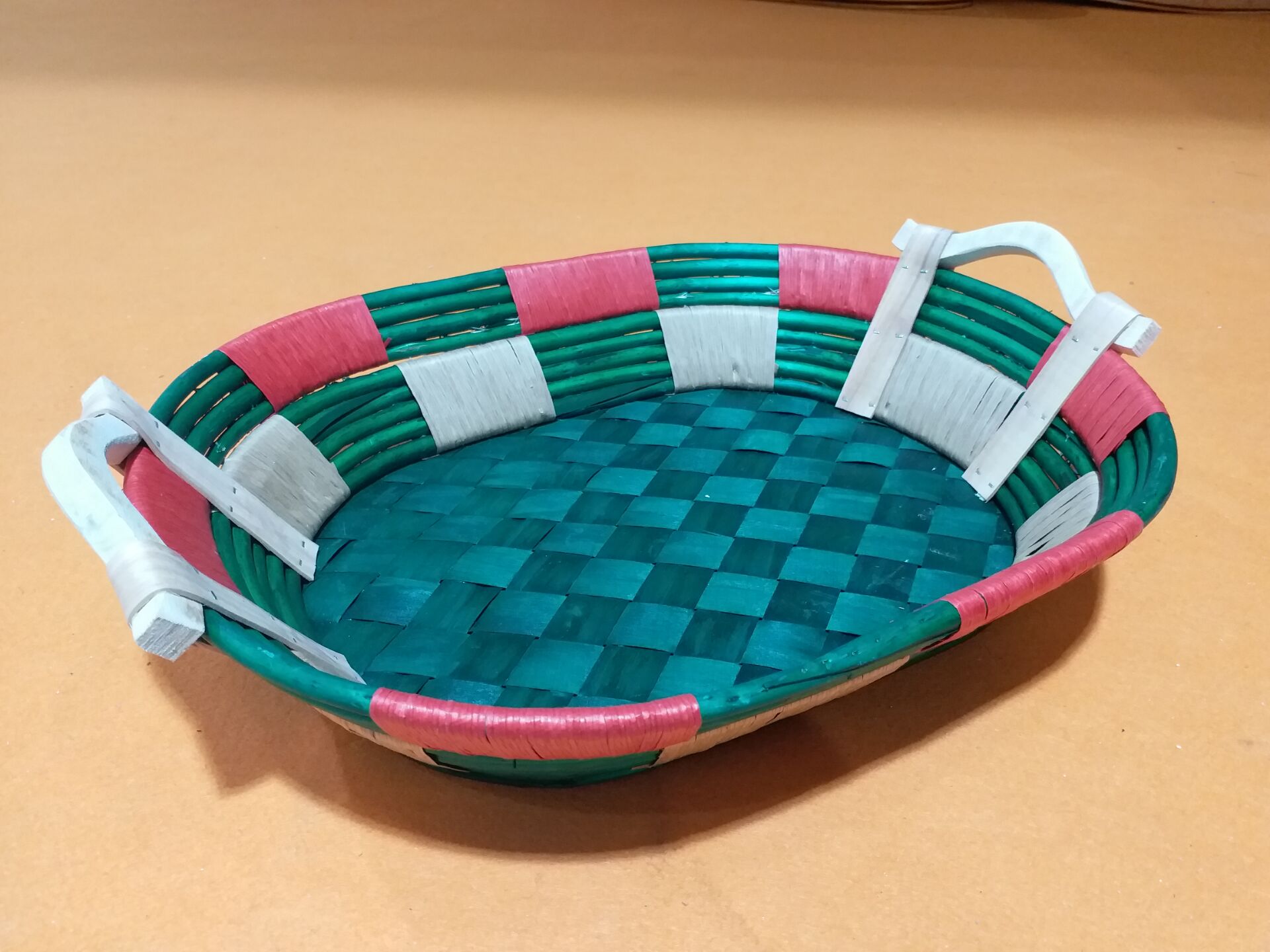 Gushi Yufeng new design handmade woven basket wicker tray gift basket gift packing basket fruit basket Christmas basket