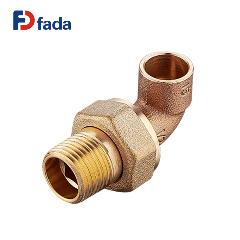 bronze elbow union