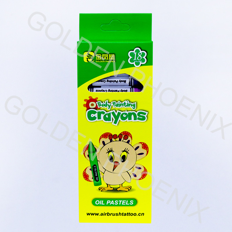 Face and Body Paint Crayon 18 Colors Set
