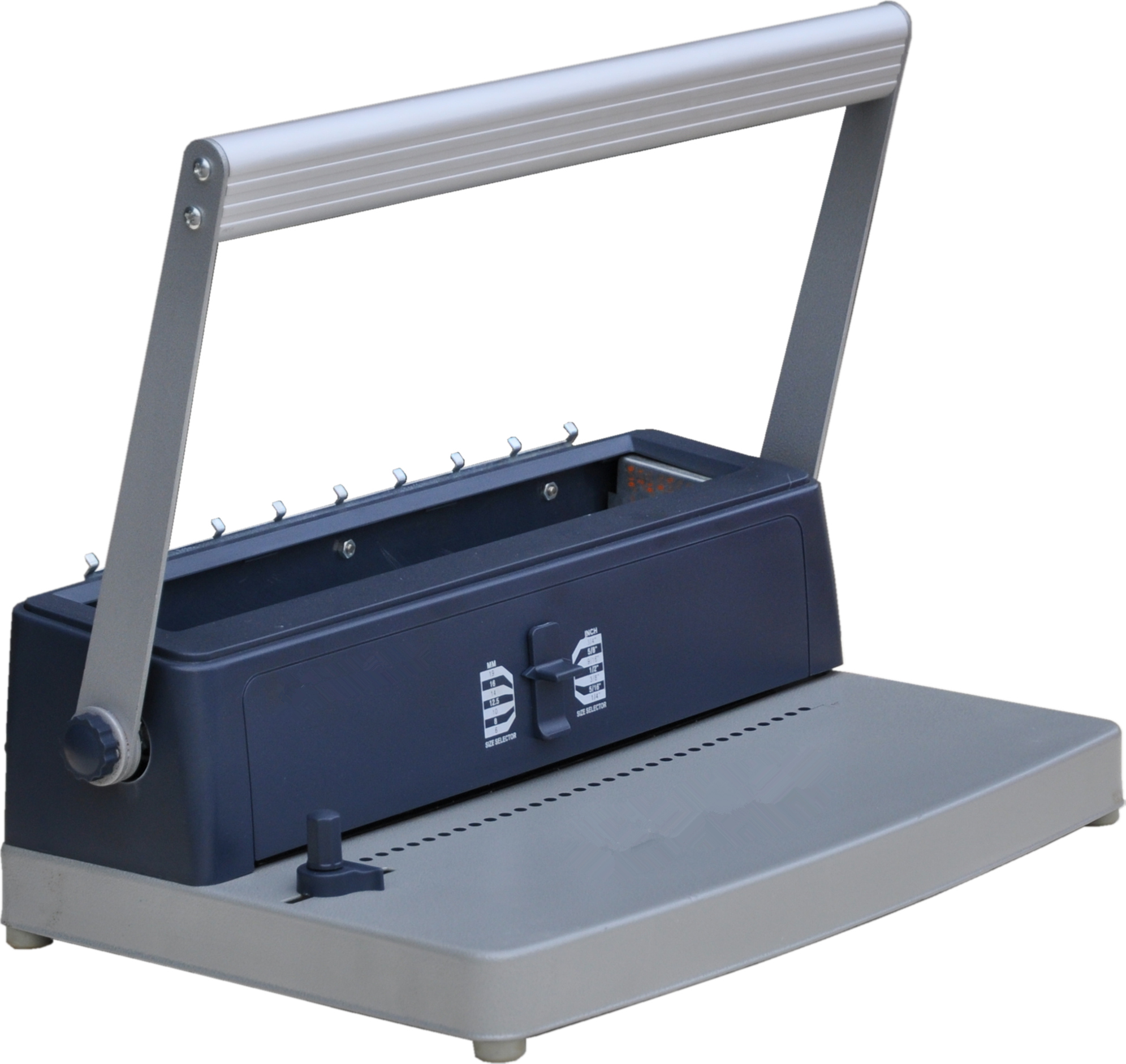 Manual double wire binding machine