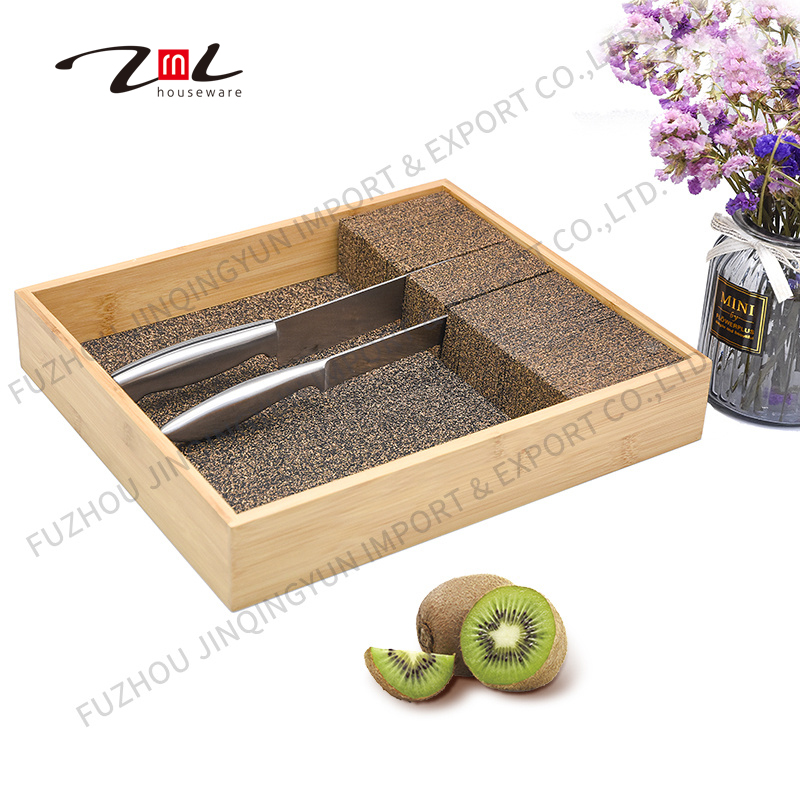 Bamboo Knife Holder