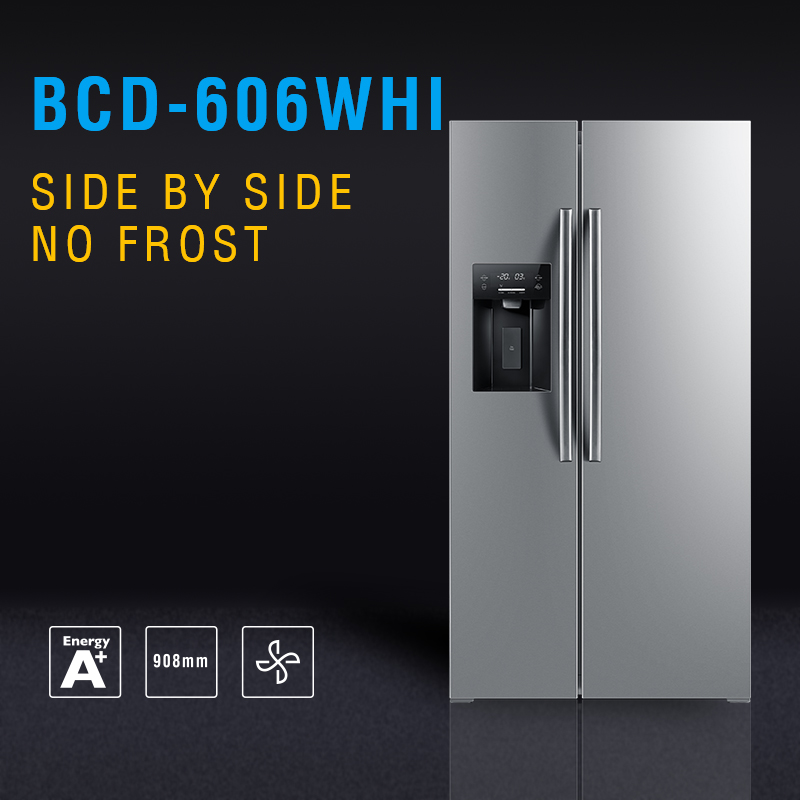 Side by side BCD-606WHI