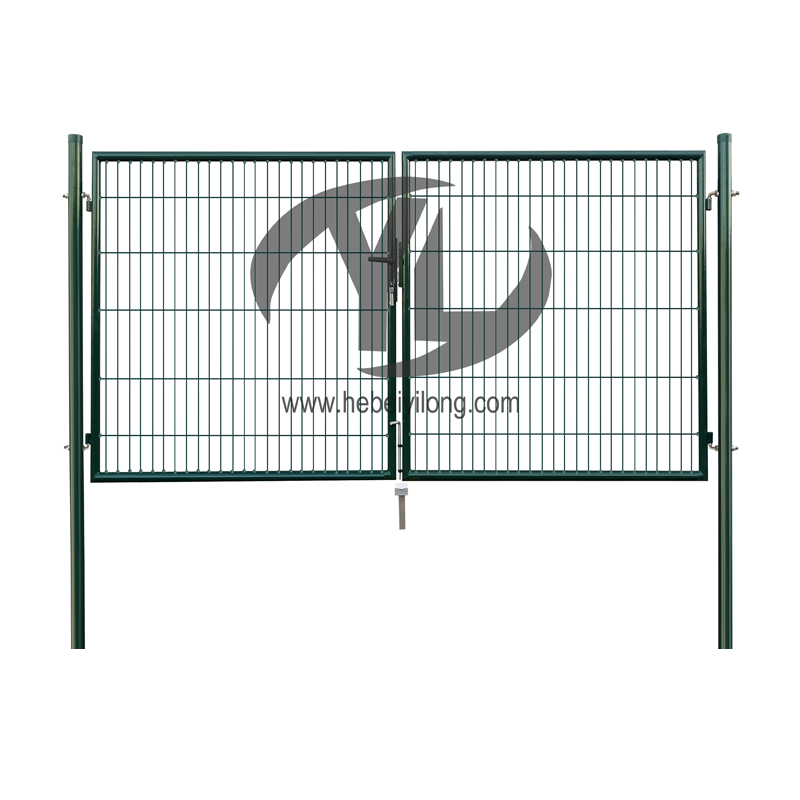 Swing Gate Garden Gate Double Round Post