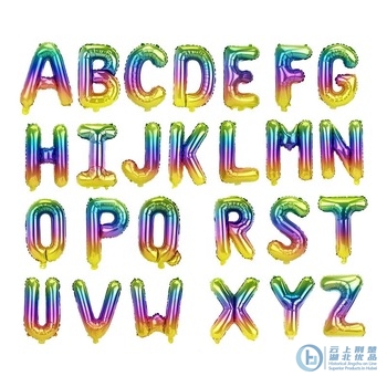 Alphabet Foil Balloon