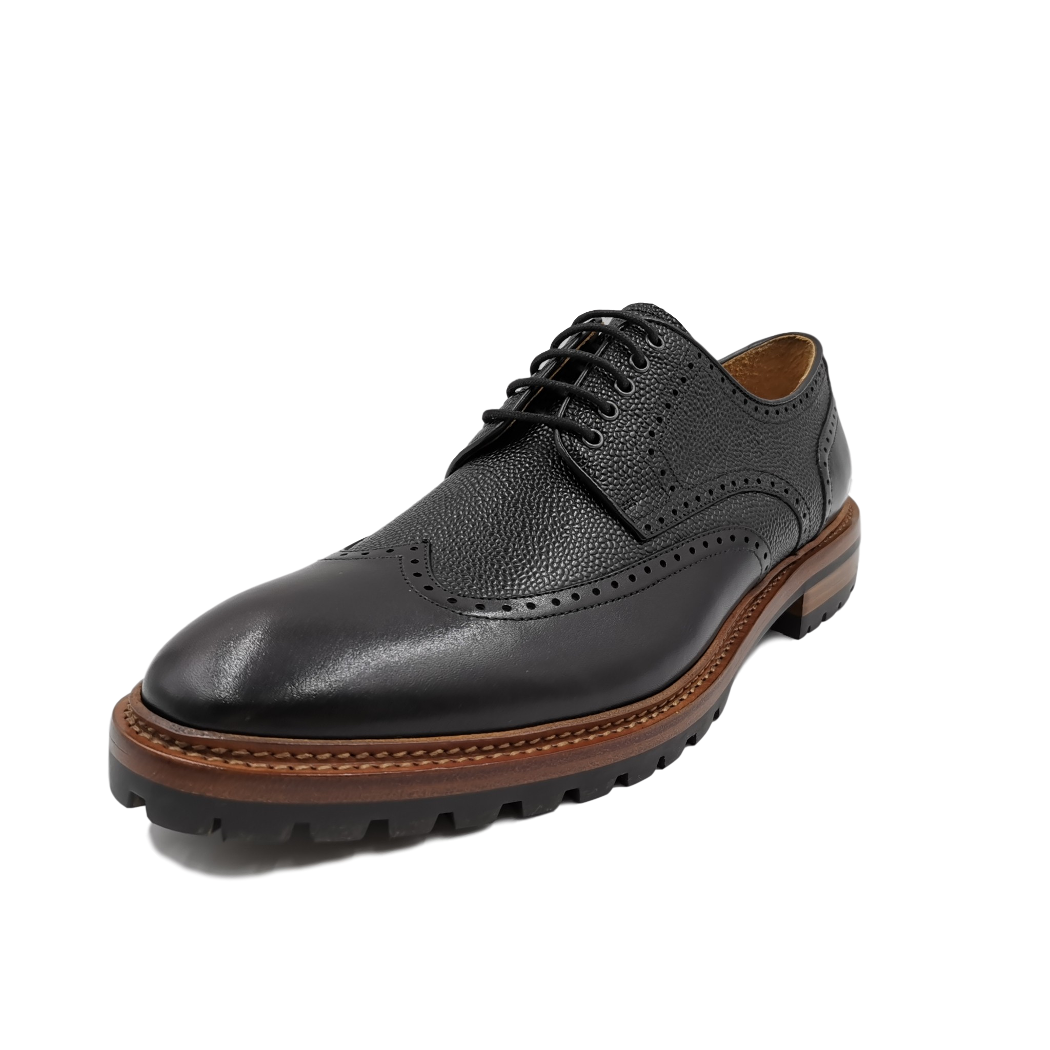Leather man dress shoes formal shoes