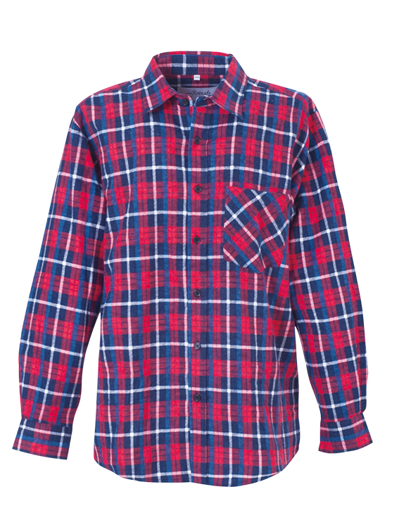 Print Flannel Shirt