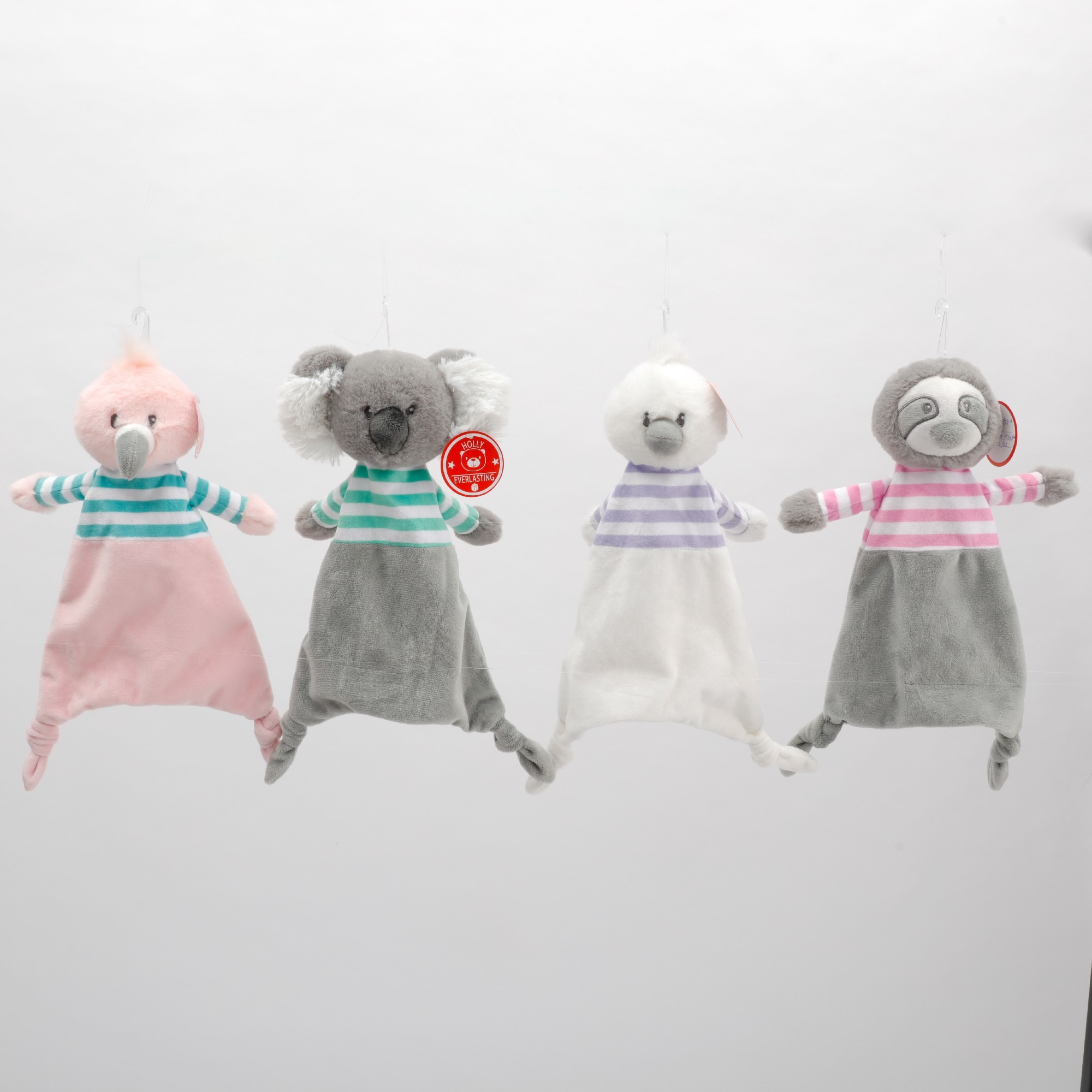 12.5“ The Soft Boa toy Flamingo Koala Pigeon sloth