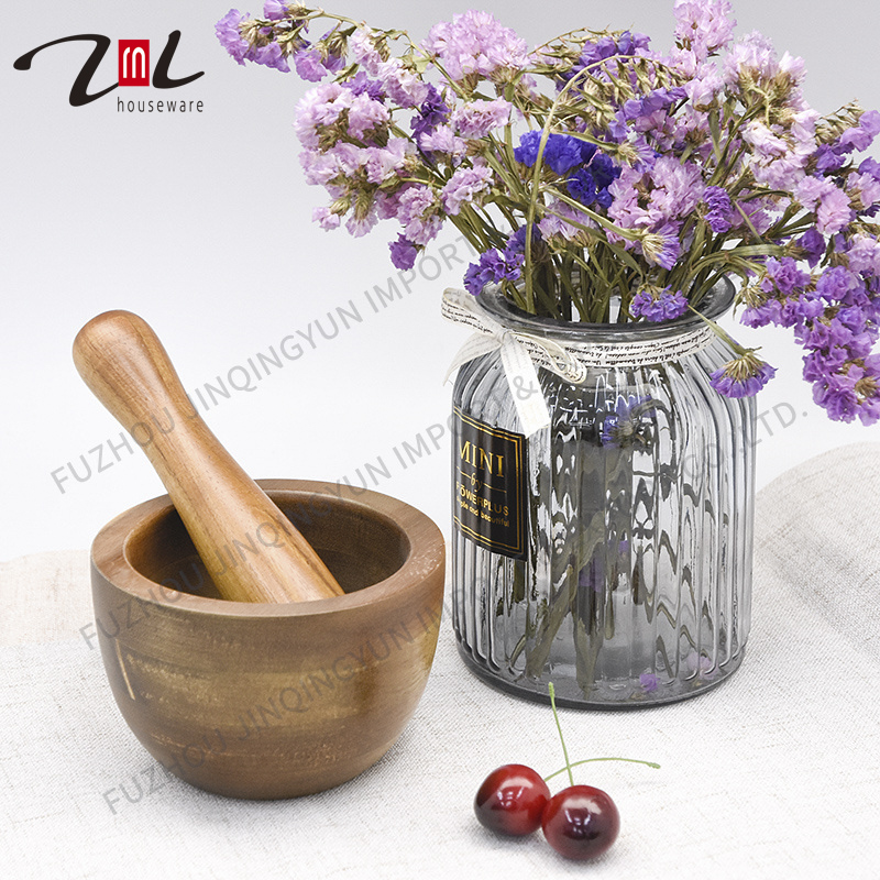 Wooden Garlic Bowl