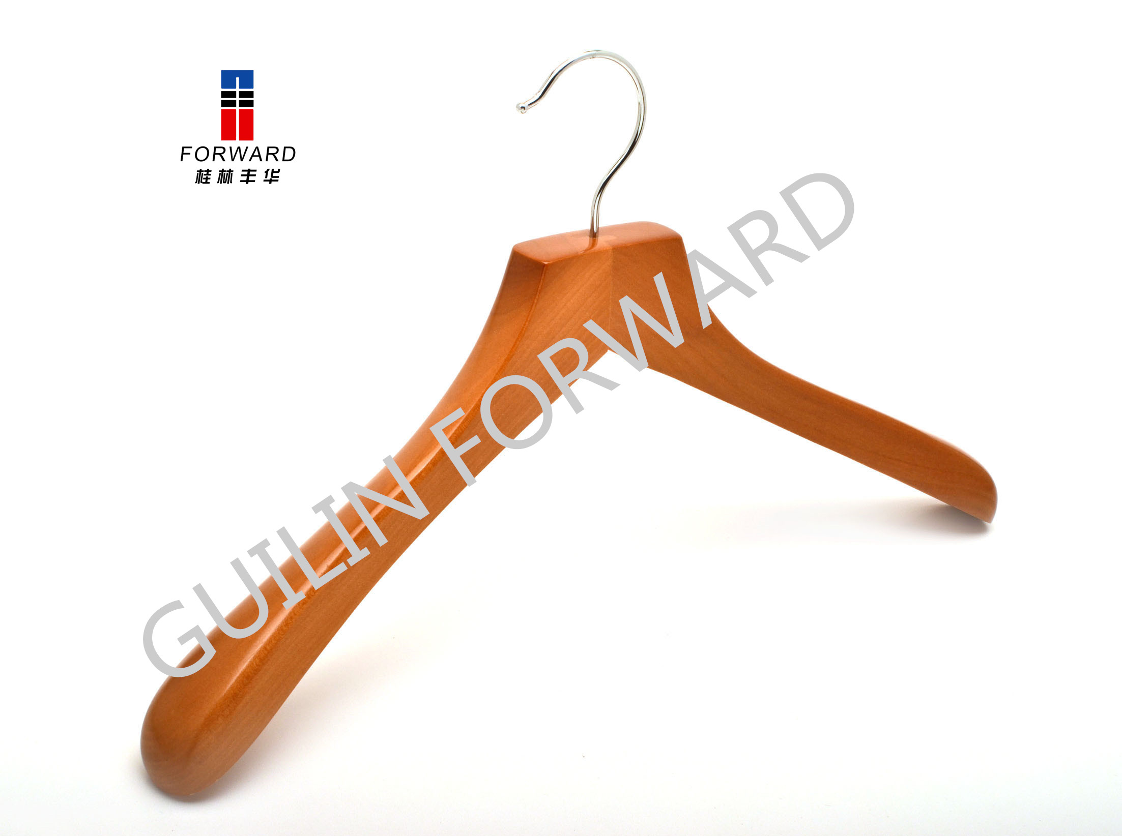 Overcoat&jacket wooden hanger