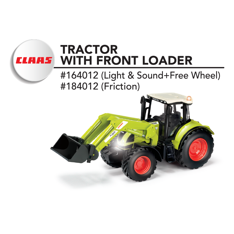 1:32 Claas 540 Tractor with Front Loader