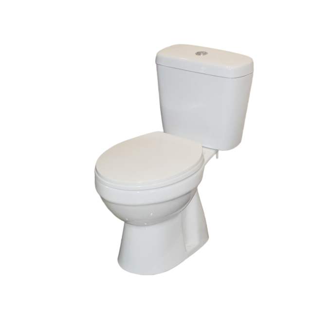 Economic two piece toilet