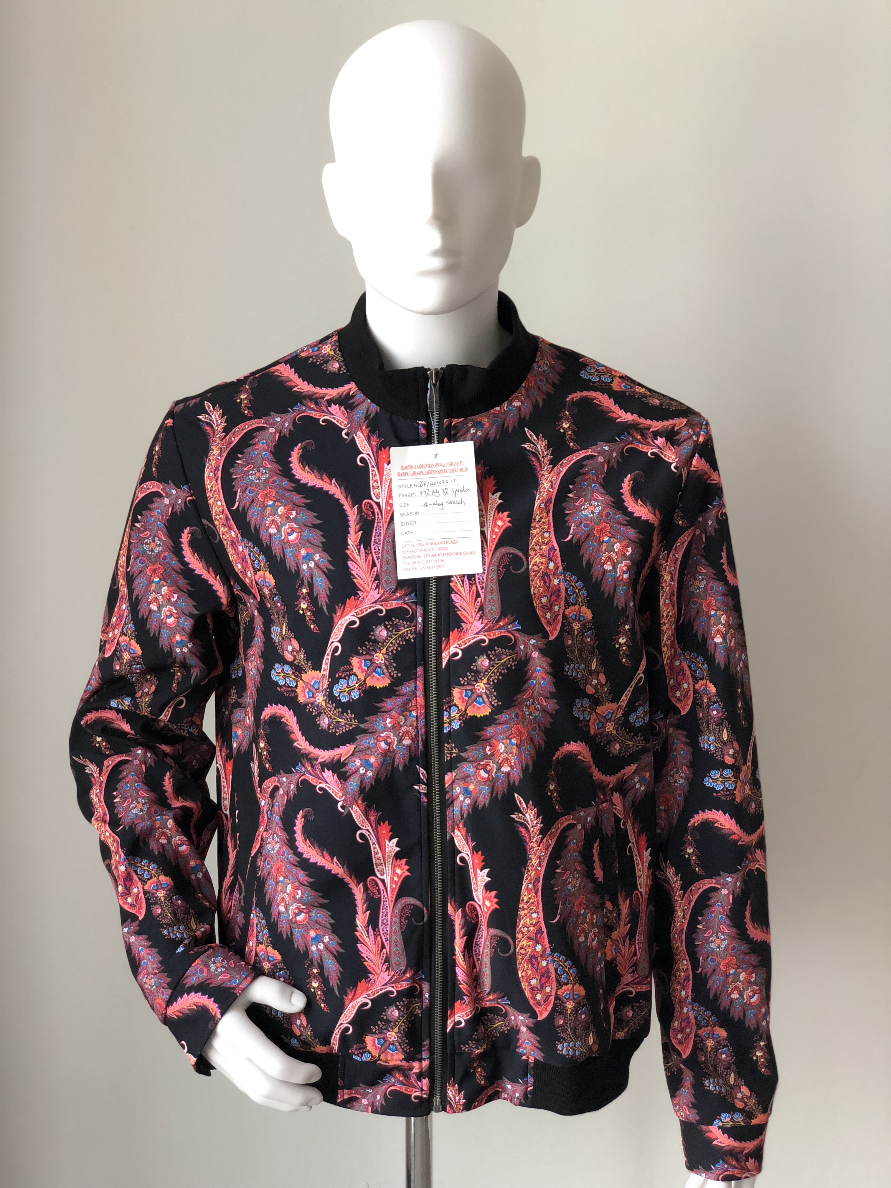 Men's jacket,men's stretch jacket