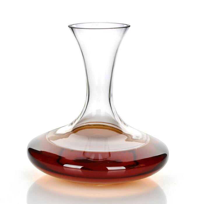 Glass wine decanter