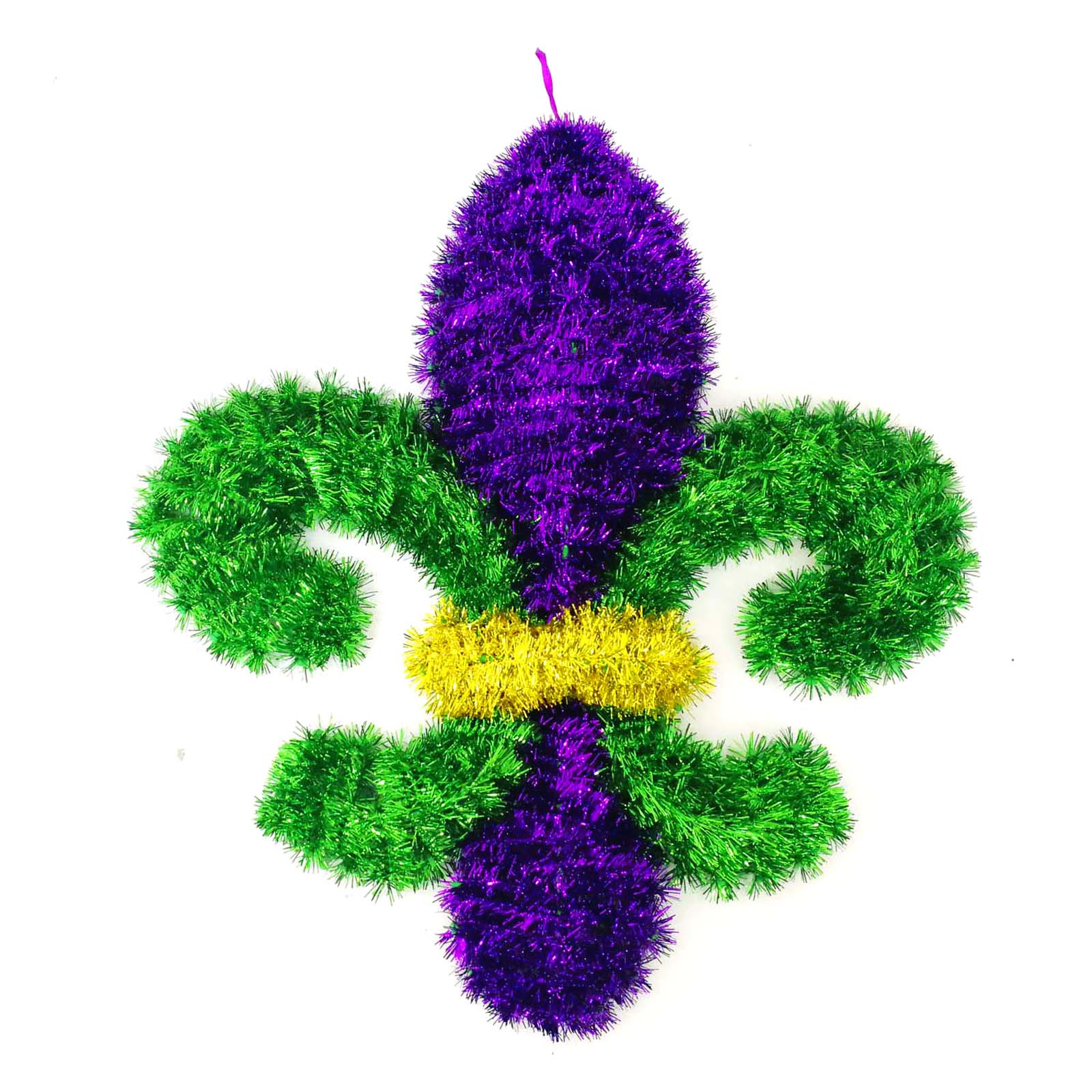 Mardi Gras Tinsel Deco.