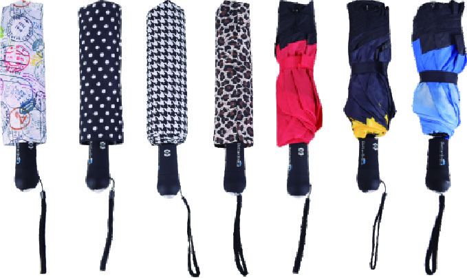 3 section 8k FRP reverse frame umbrella