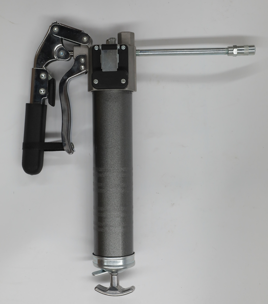 Two way Operation Grease Gun with Quick Release Design Patent Protected
