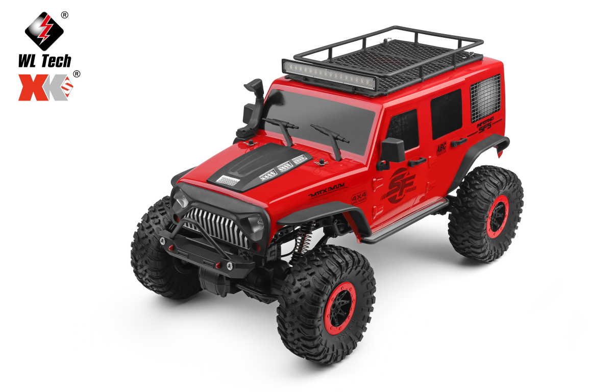 WL toys 2.4G 1:10 4WD RC crawler car toys high speed car