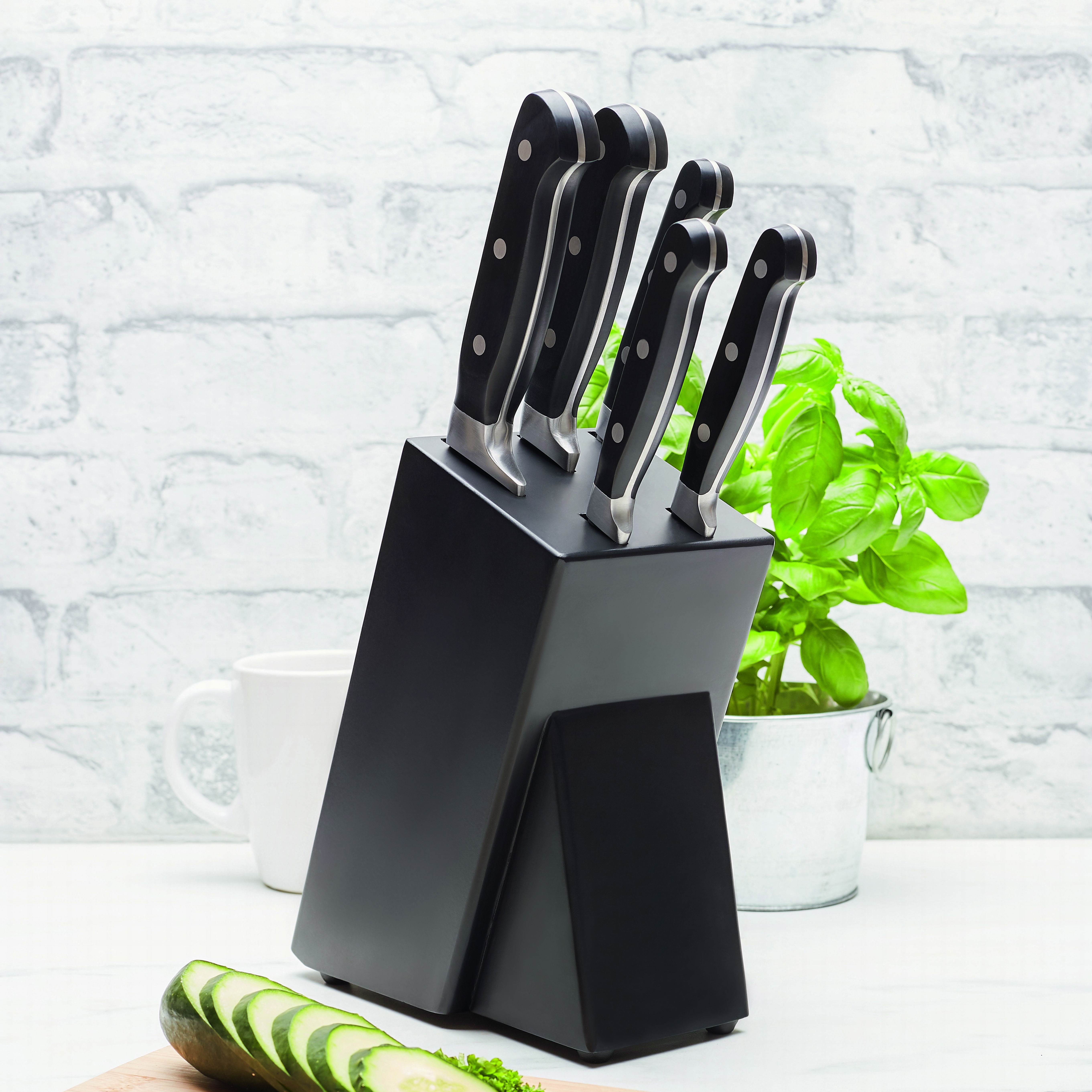 AH16 5pcs ABS handle kitchen knife set