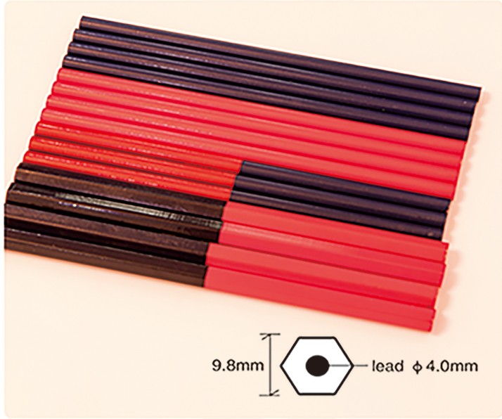 Jumbo pencil RED/BLUE